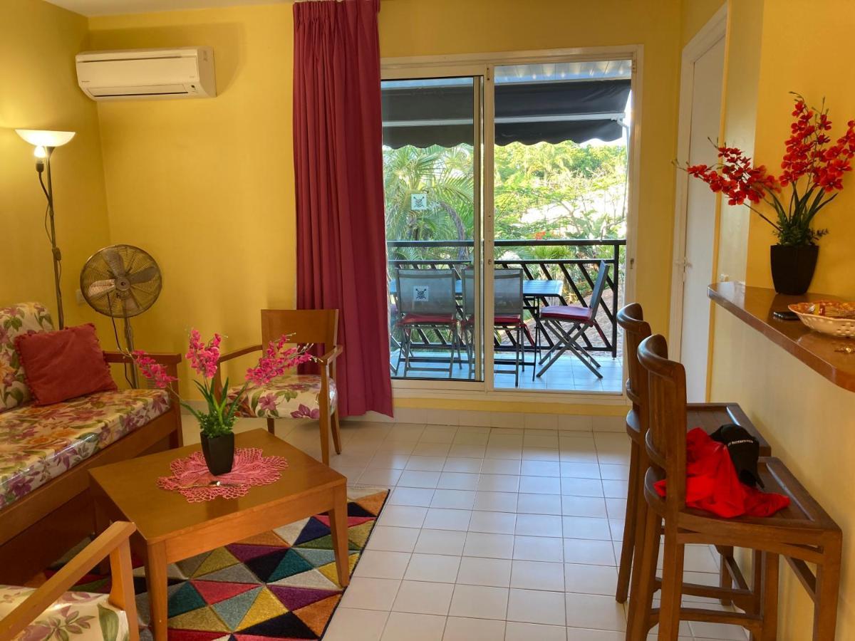 Appartement Arc En Ciel 3 Pieces Avec Acces Piscine Et Plage Saint-Francois  Exterior foto