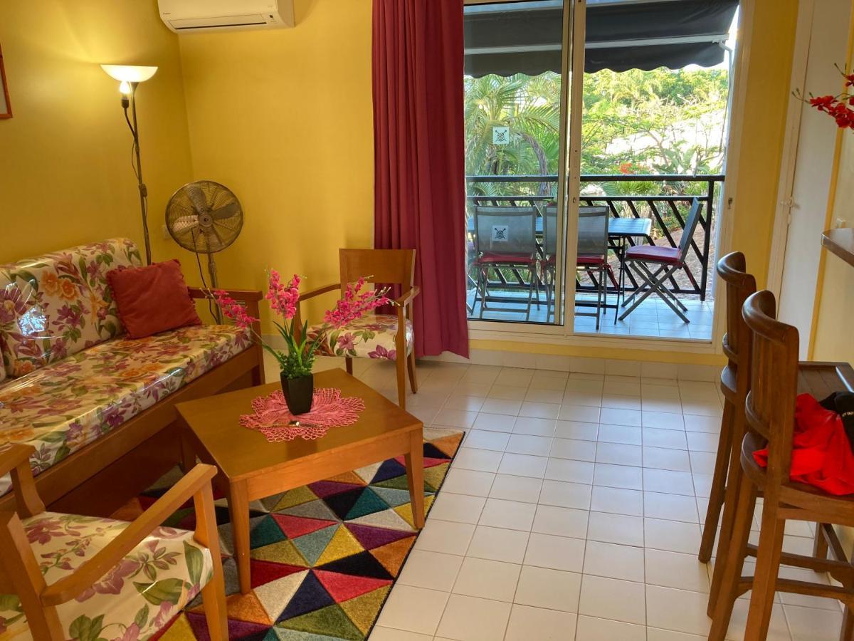Appartement Arc En Ciel 3 Pieces Avec Acces Piscine Et Plage Saint-Francois  Exterior foto