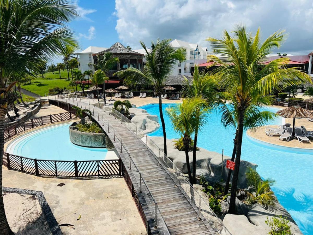 Appartement Arc En Ciel 3 Pieces Avec Acces Piscine Et Plage Saint-Francois  Exterior foto