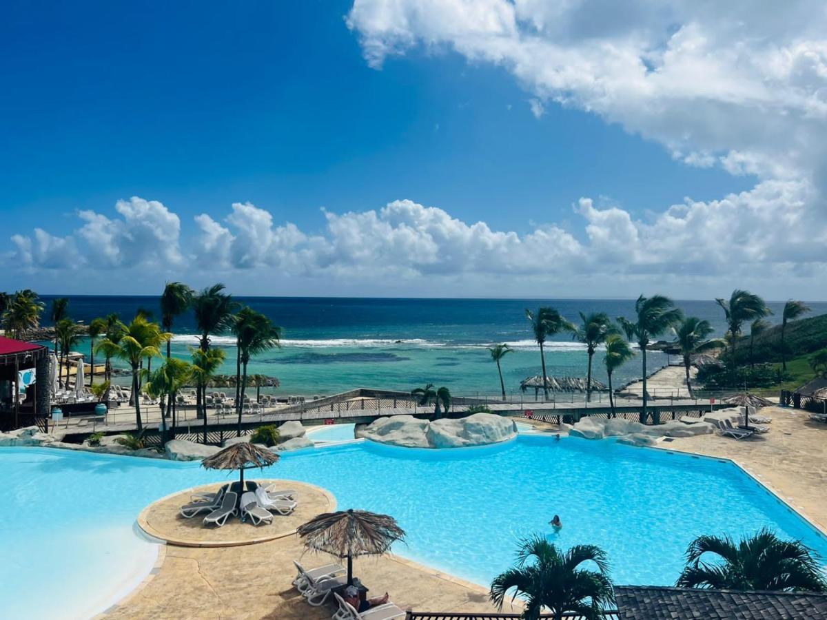 Appartement Arc En Ciel 3 Pieces Avec Acces Piscine Et Plage Saint-Francois  Exterior foto