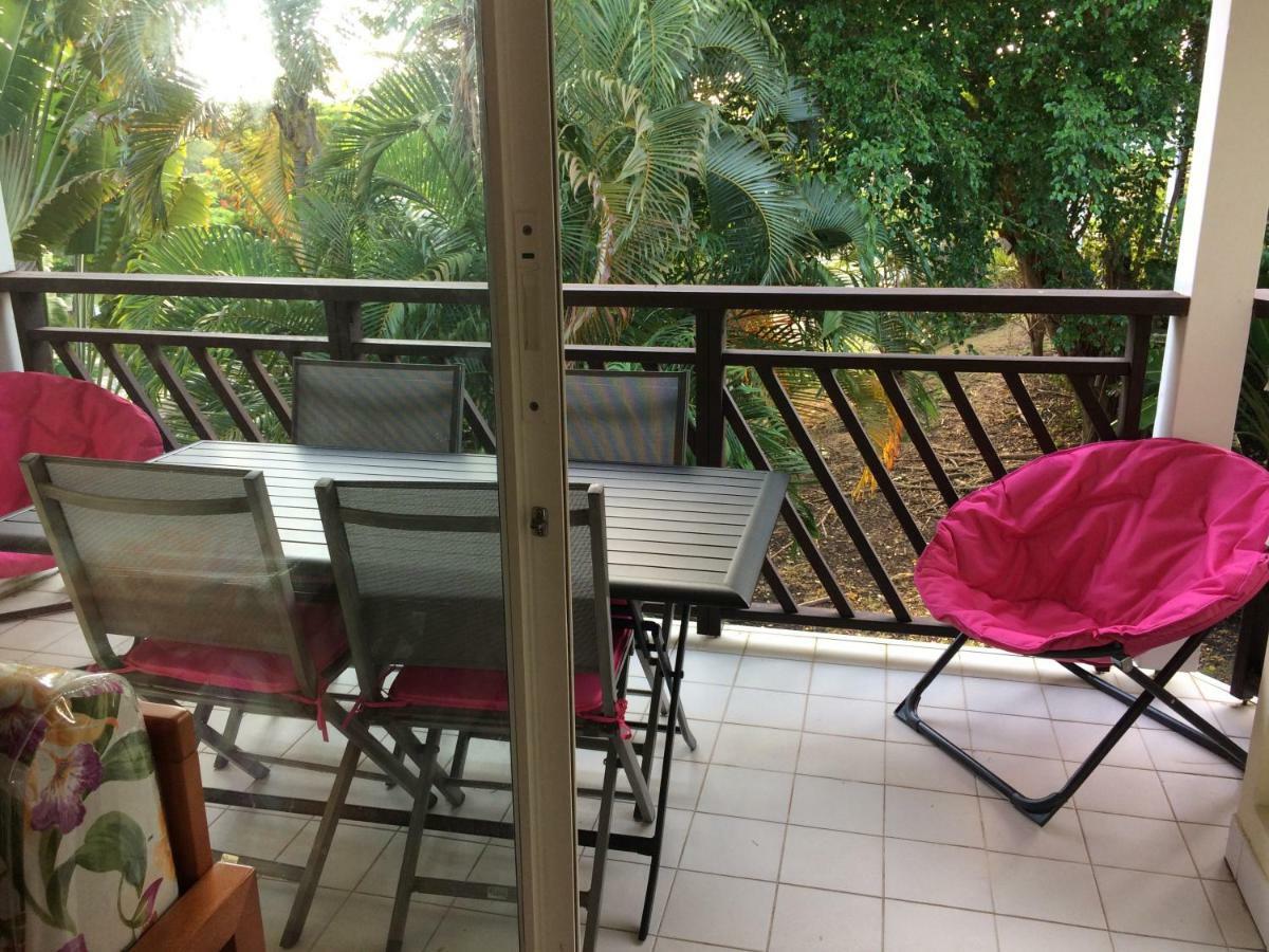 Appartement Arc En Ciel 3 Pieces Avec Acces Piscine Et Plage Saint-Francois  Exterior foto